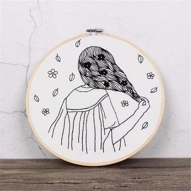 Easy Embroidery Kit for Beginner