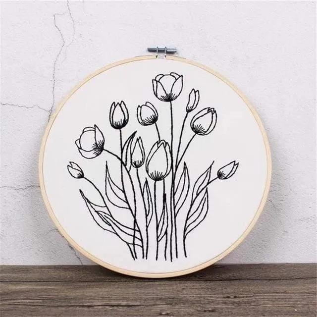 Easy Embroidery Kit for Beginner