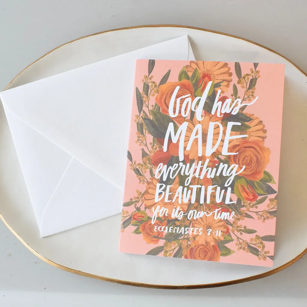 Everything Beautiful Single Card