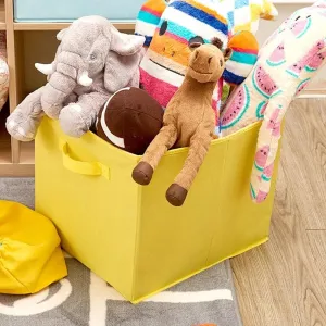 Foldable Cube Storage Box, Large Capacity Clothes Storage Basket