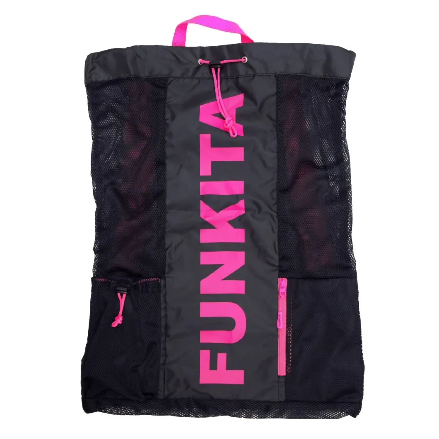 Funkita Gear Up Mesh Backpack FKG011N - Pink Shadow