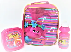 Girls Pink Lunch 3pc Set Trolls (4105v-6574)