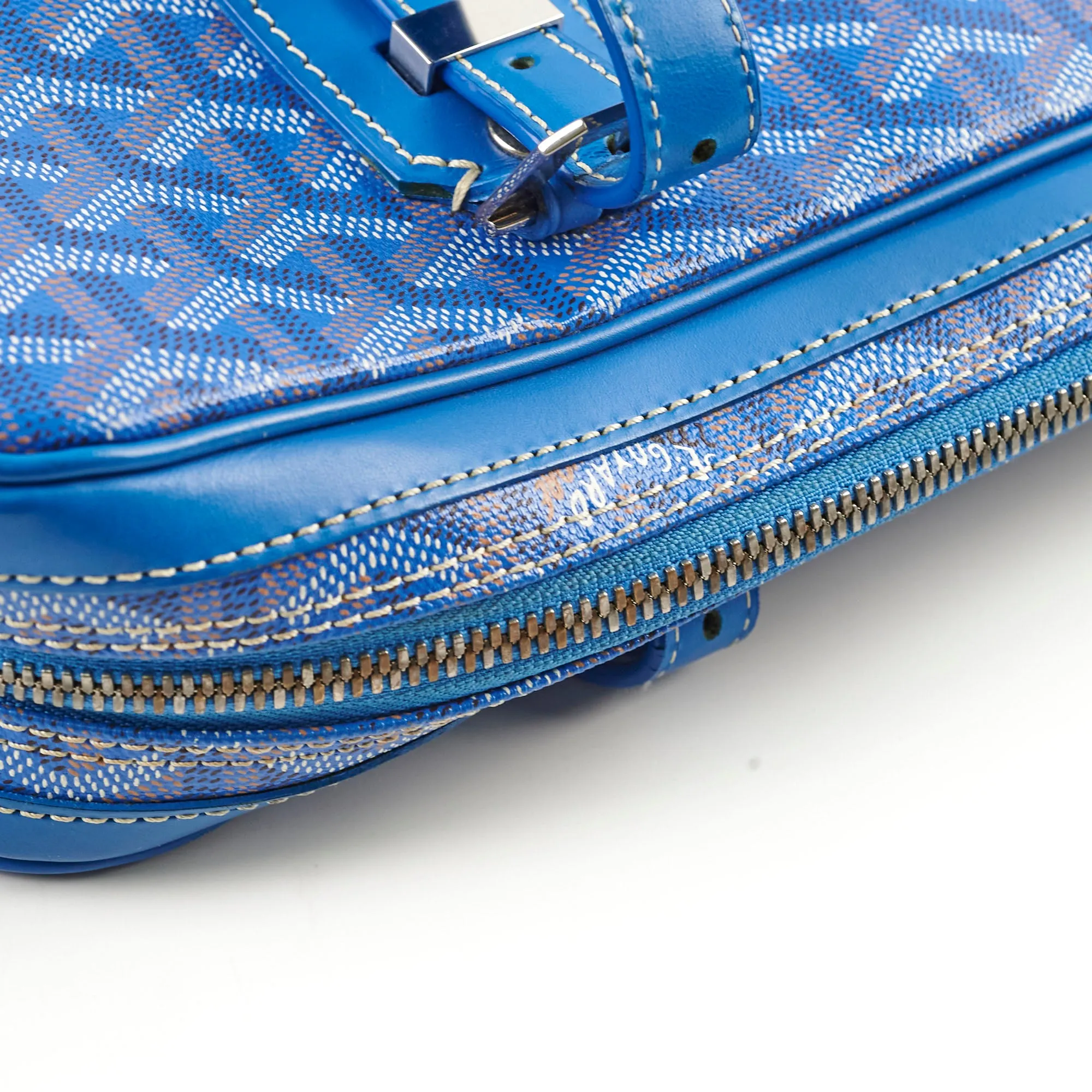 Goyard Ambassade MM Briefcase Blue