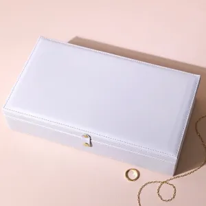 Grey Large Jewelry Box