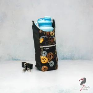 H2o2Go Bottle Bag - Steampunk Gears