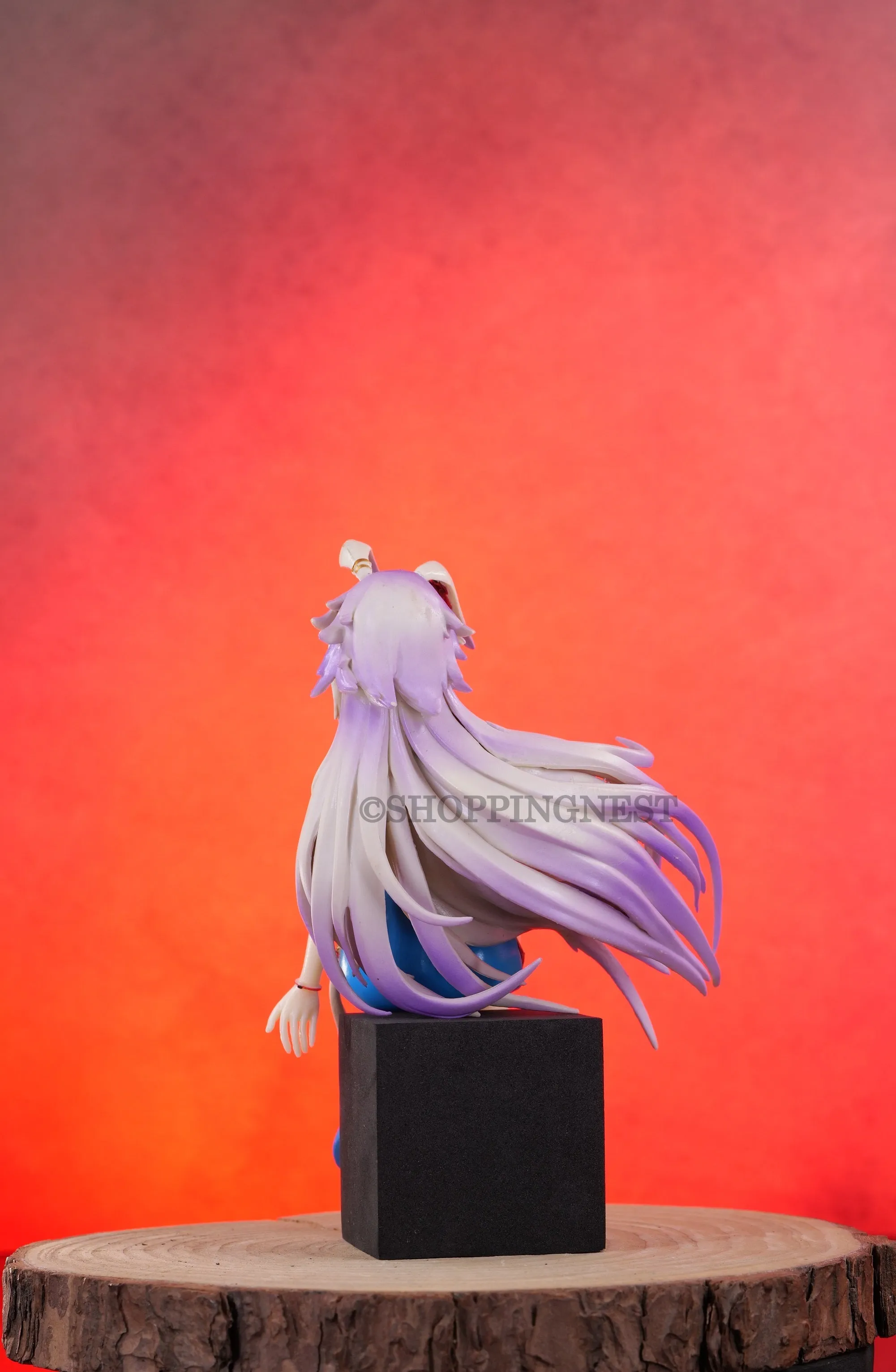 Honkai Impact Yae Sajura Blue Dress PVC Action Figure Collectible Decorative Statue PVC