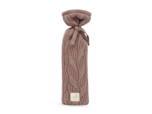 Hot Water Bottle Bag Spring Knit - Chestnut