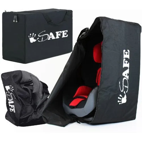 iSafe Carseat Travel / Storage Bag For Nuna Rebl i-Size Car Seat (Caviar)