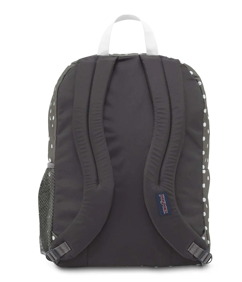 JANSPORT Big Student Backpack - Shady Grey/White Dots