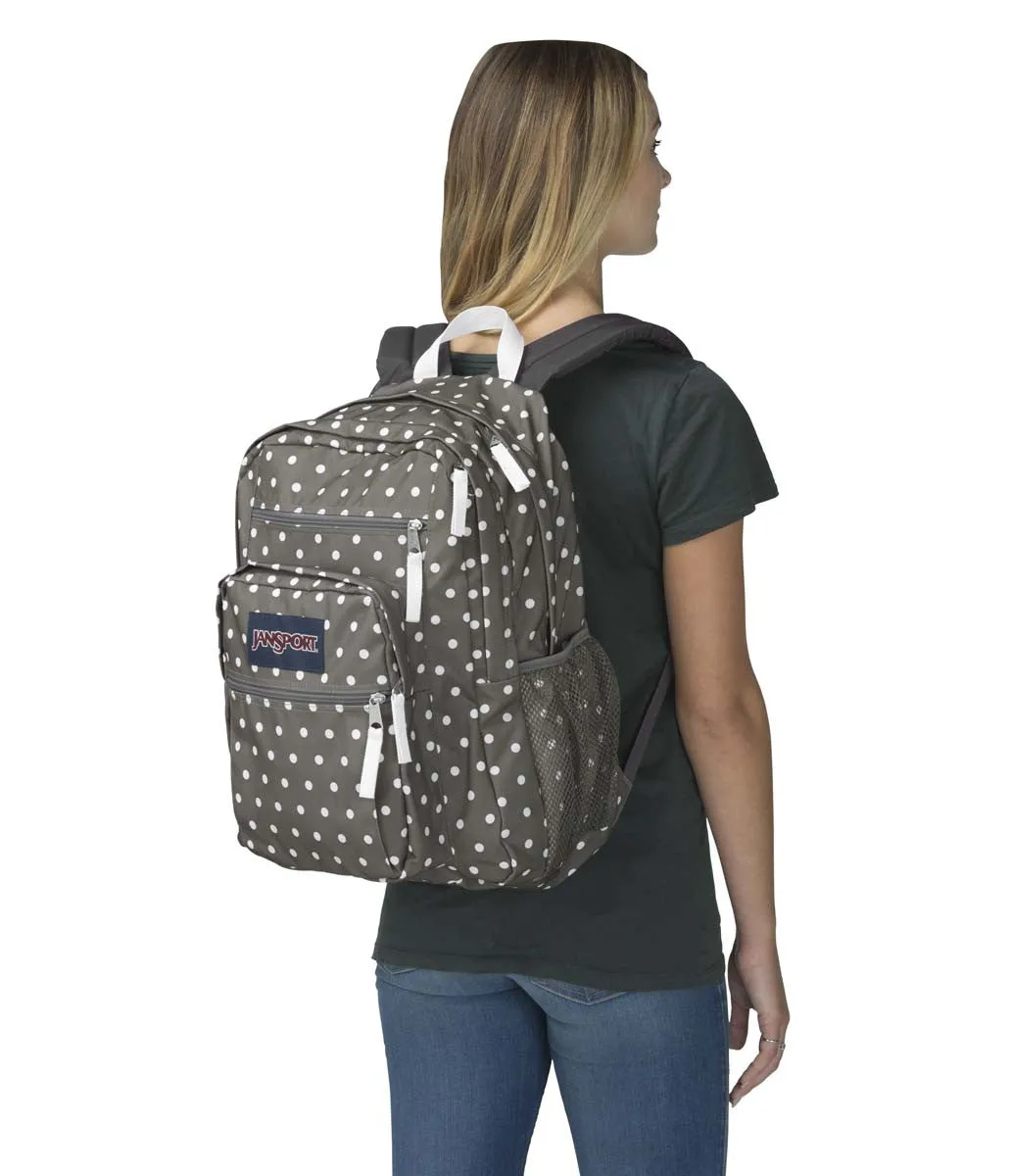 JANSPORT Big Student Backpack - Shady Grey/White Dots