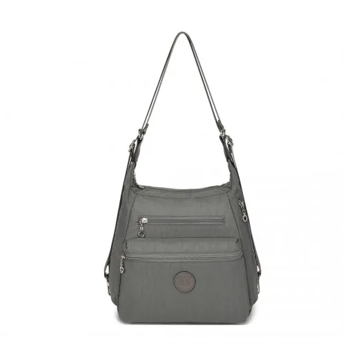 Kono Three Way Multipurpose Casual Shoulder Bag - Grey | EH2063