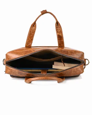 Leather Messenger Bag