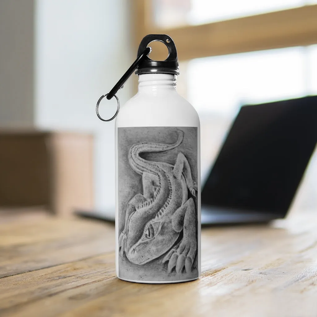 Lizzy the Lizard Stainless Steel Water Bottle