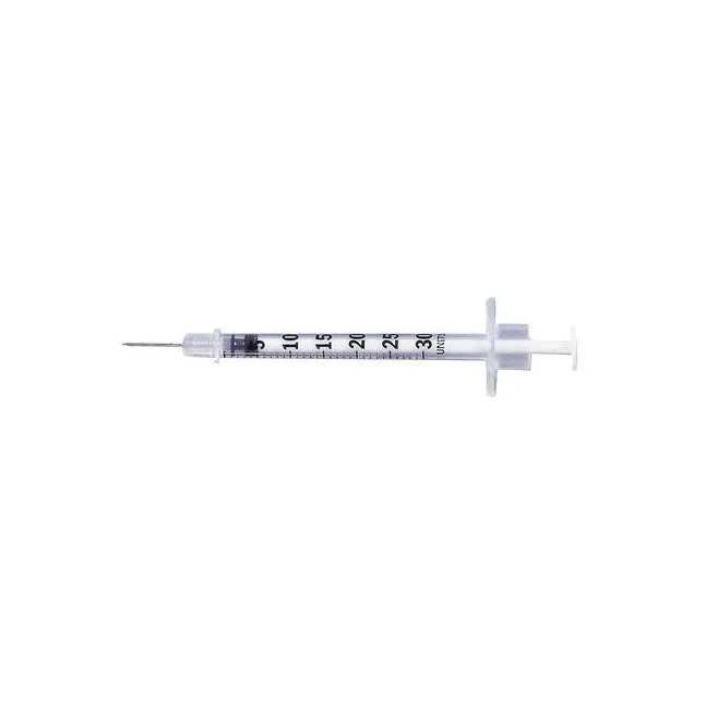 Lo-Dose™ Insulin Syringe, Permanently Attached Needle