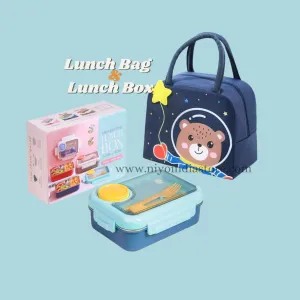 Lunch box and lunch bag Combo