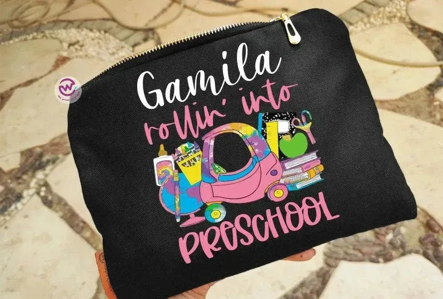 Makeup & Pencil Case- Back to School