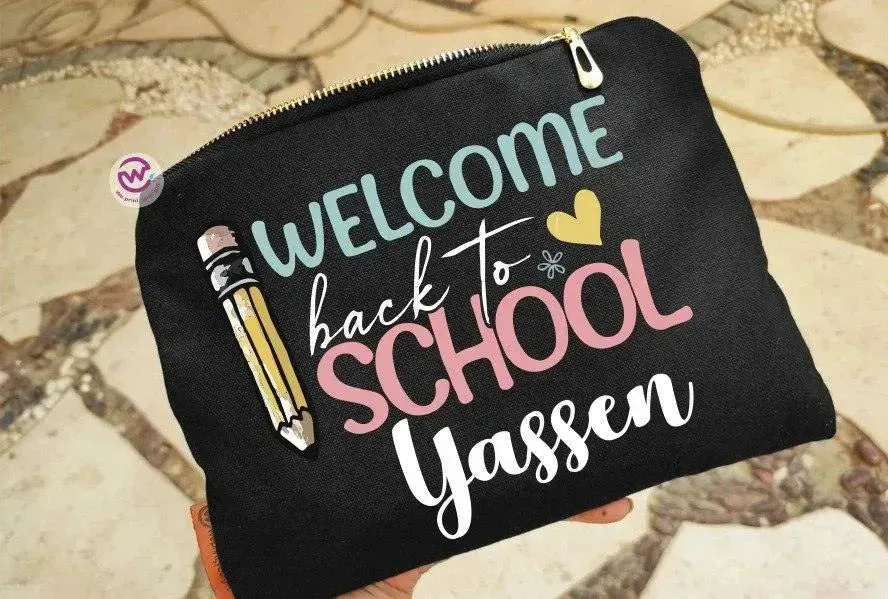 Makeup & Pencil Case- Back to School