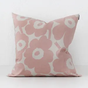 MARIMEKKO  |  PIENI UNIKKO CUSHION  |  50 X 50CM  |  PEACH   LINEN