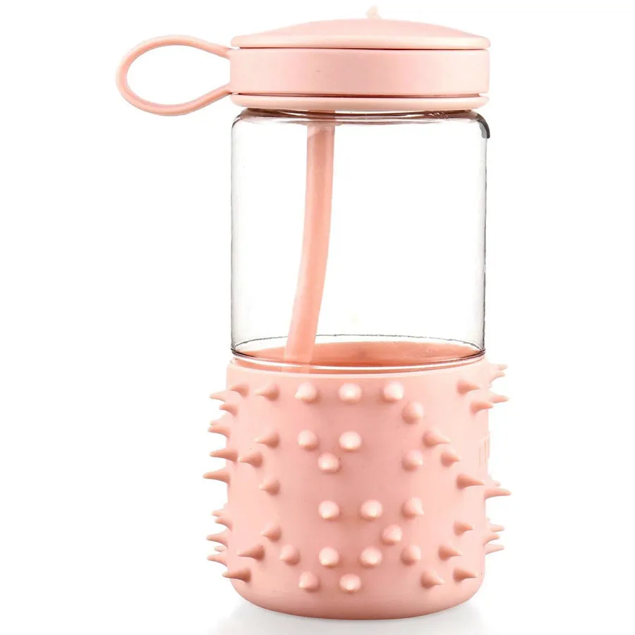 Melii Spikey Water Bottle Pink 17oz