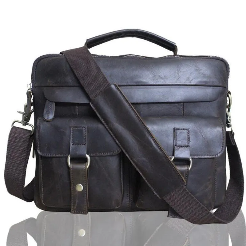 Men's Briefcase Of Genuine Leather