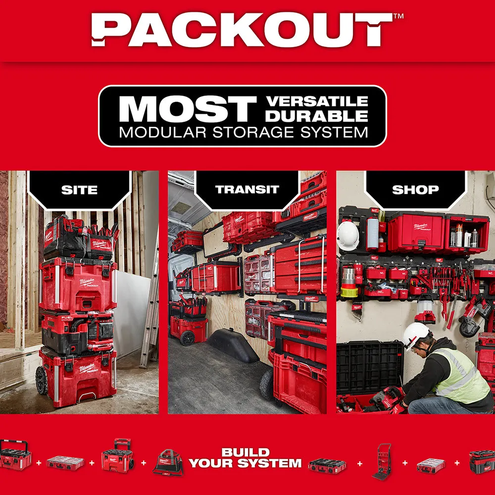 Milwaukee 48-22-8062 Bin Set for PACKOUT w/ Organizers - 2 PK