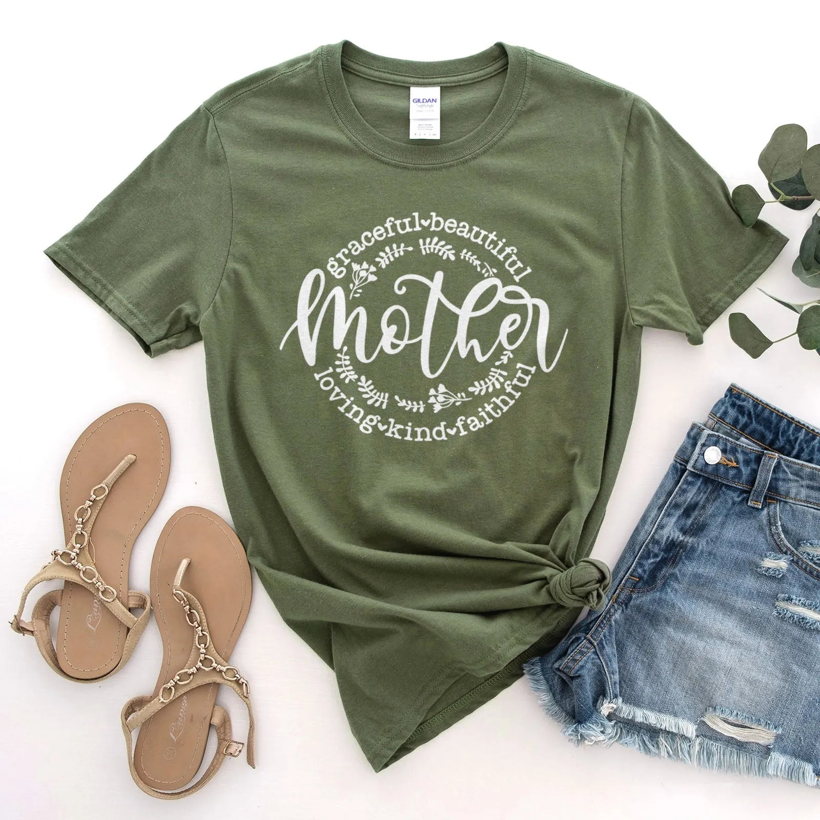 Mother | Loving Kind Faithful Graceful Tee