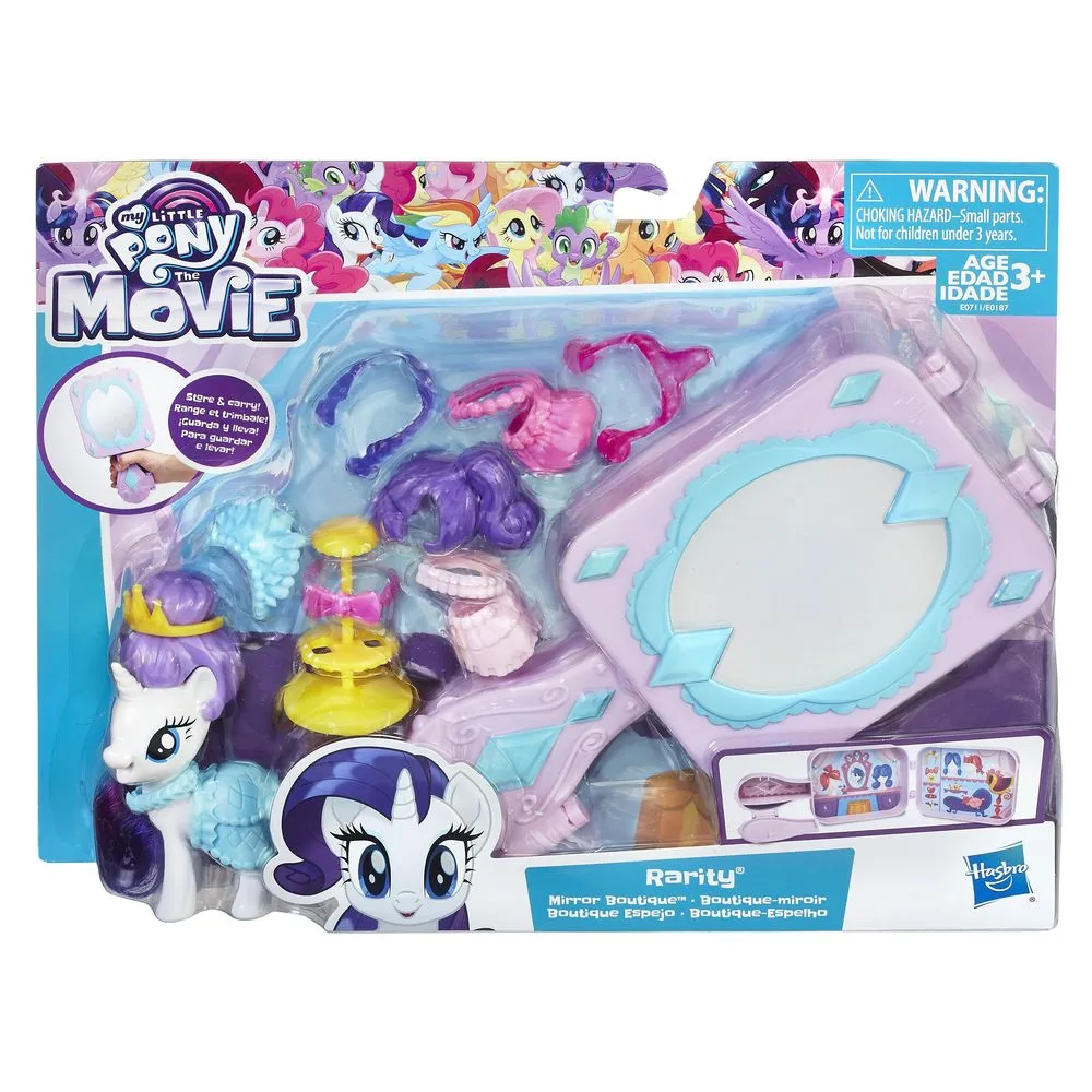 My Little Pony The Movie Rarity Mirror Boutique Playset