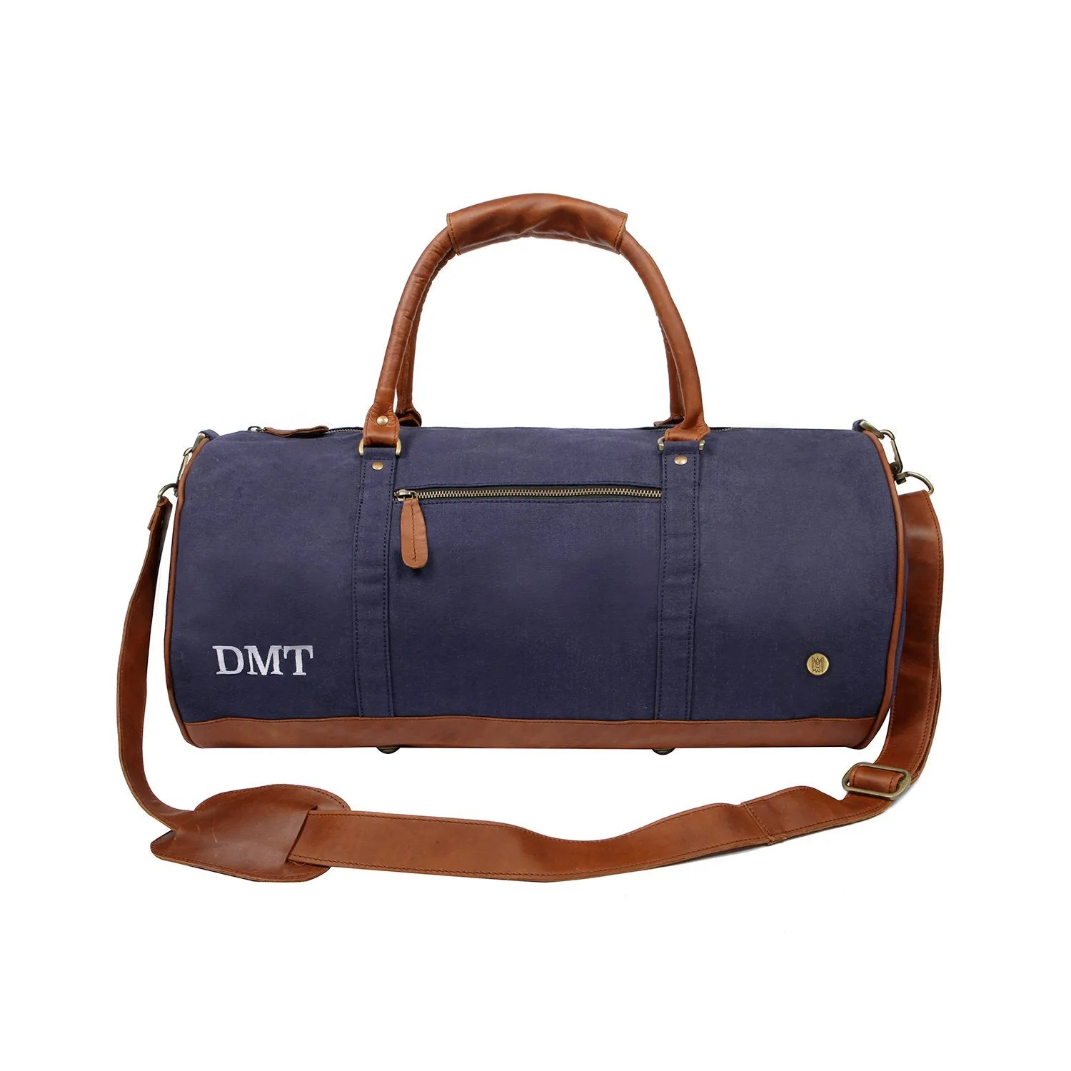 Navy Canvas Duffle