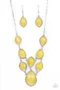 Necklace Opulently Oracle - Yellow Set B