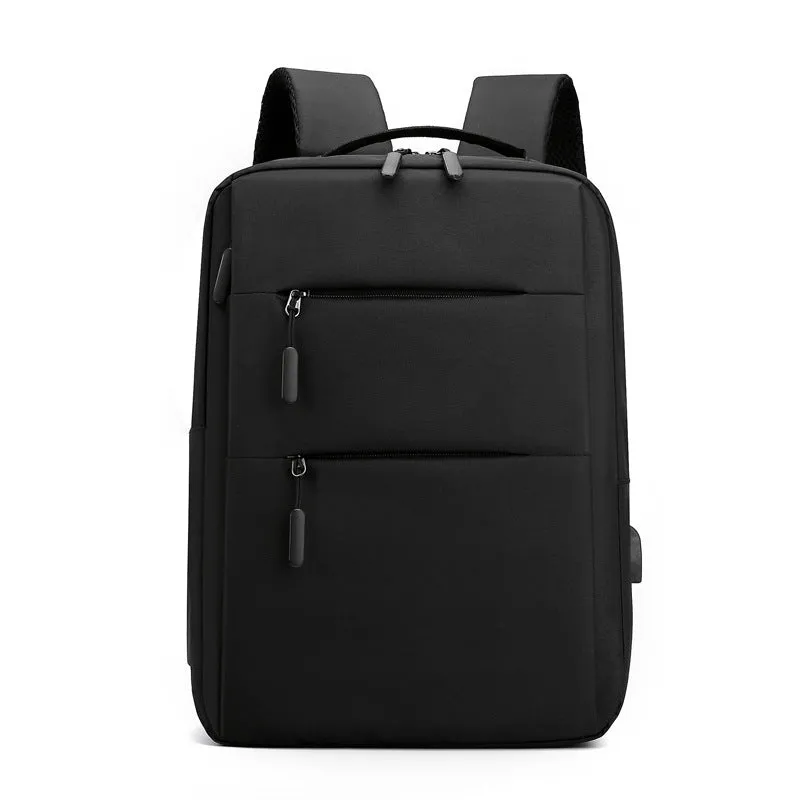 New Backpack Backpack Simple Notebook Business Computer Bag Campus Student Schoolbag Business Fashion Travel