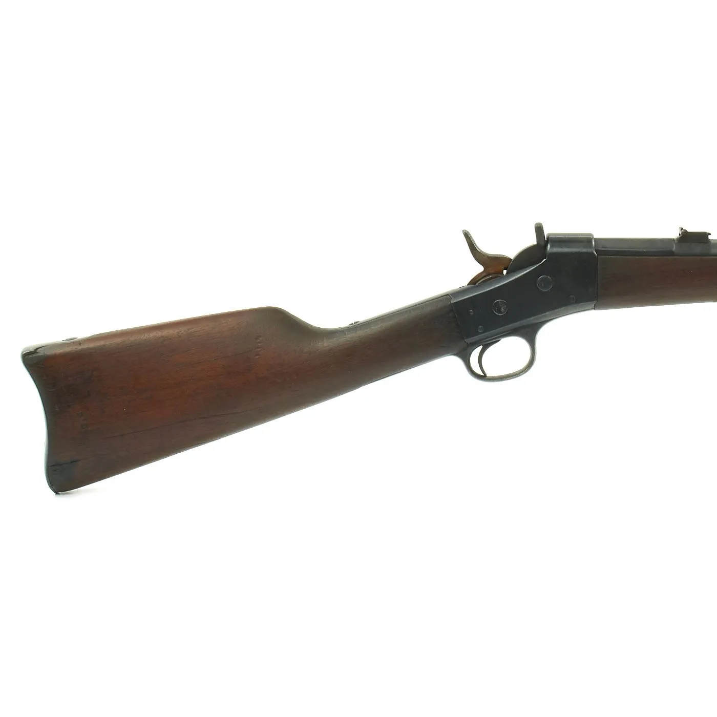 Original Argentine Remington Rolling Block Model 1879 E.N. Saddle Ring Carbine in .43 Spanish