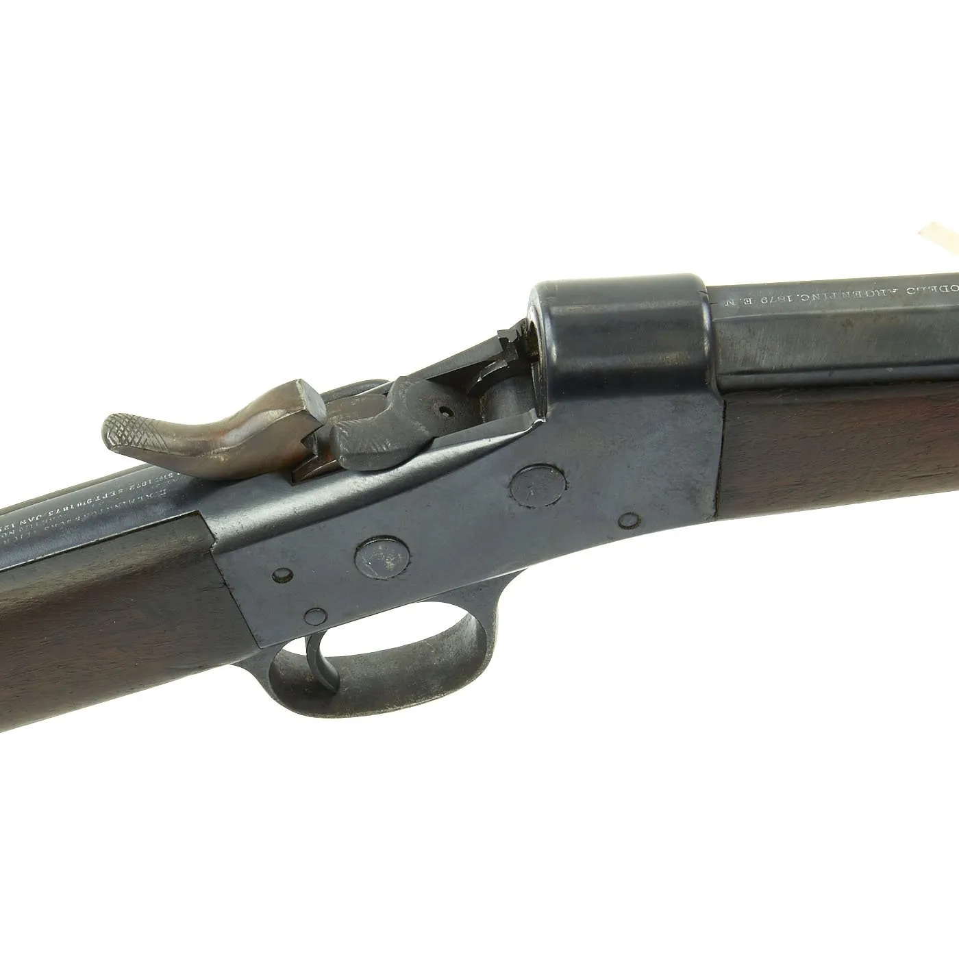 Original Argentine Remington Rolling Block Model 1879 E.N. Saddle Ring Carbine in .43 Spanish