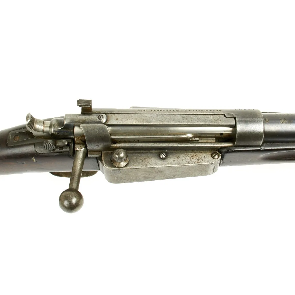 Original Danish Model 1889 Krag Jorgensen Rifle Dated 1891