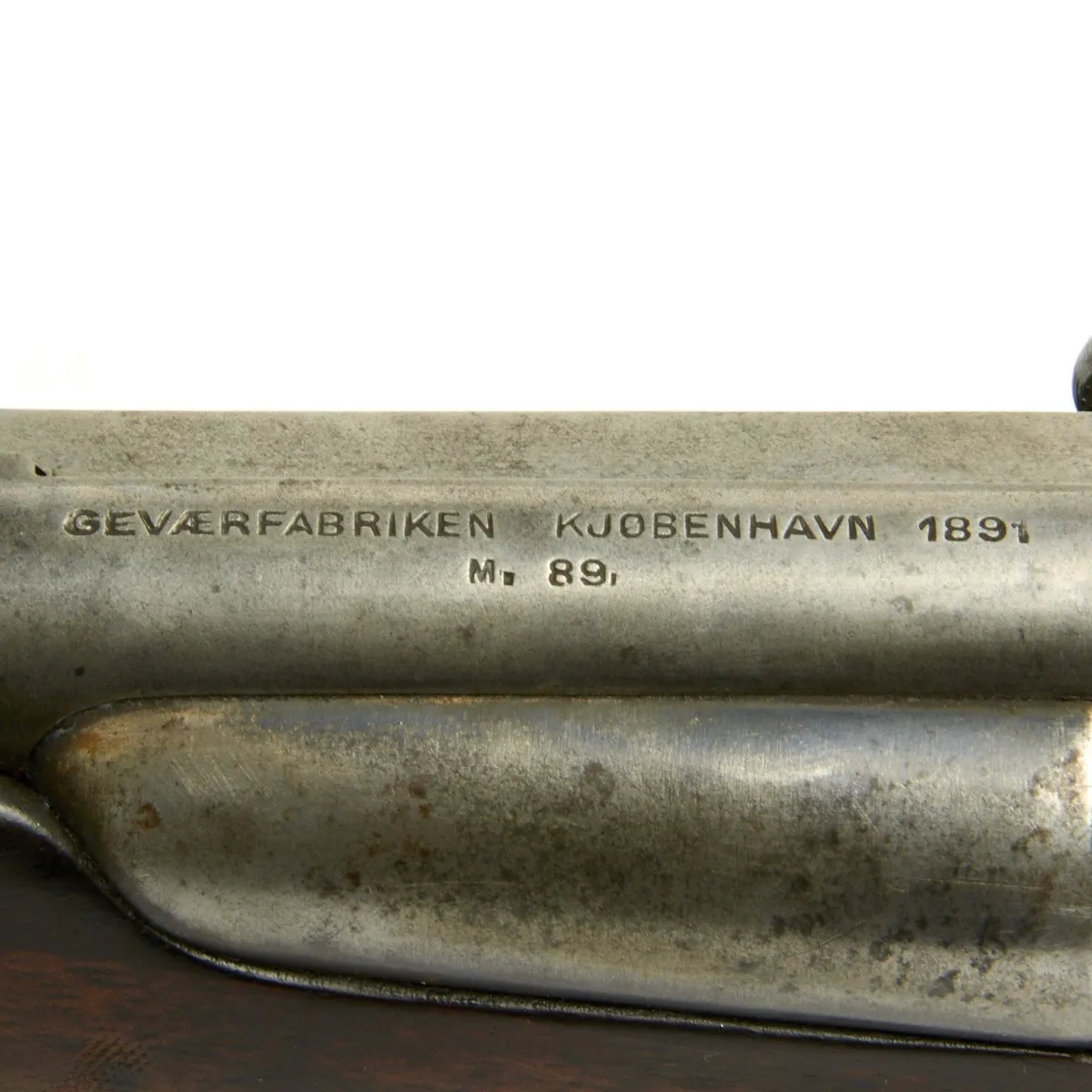 Original Danish Model 1889 Krag Jorgensen Rifle Dated 1891