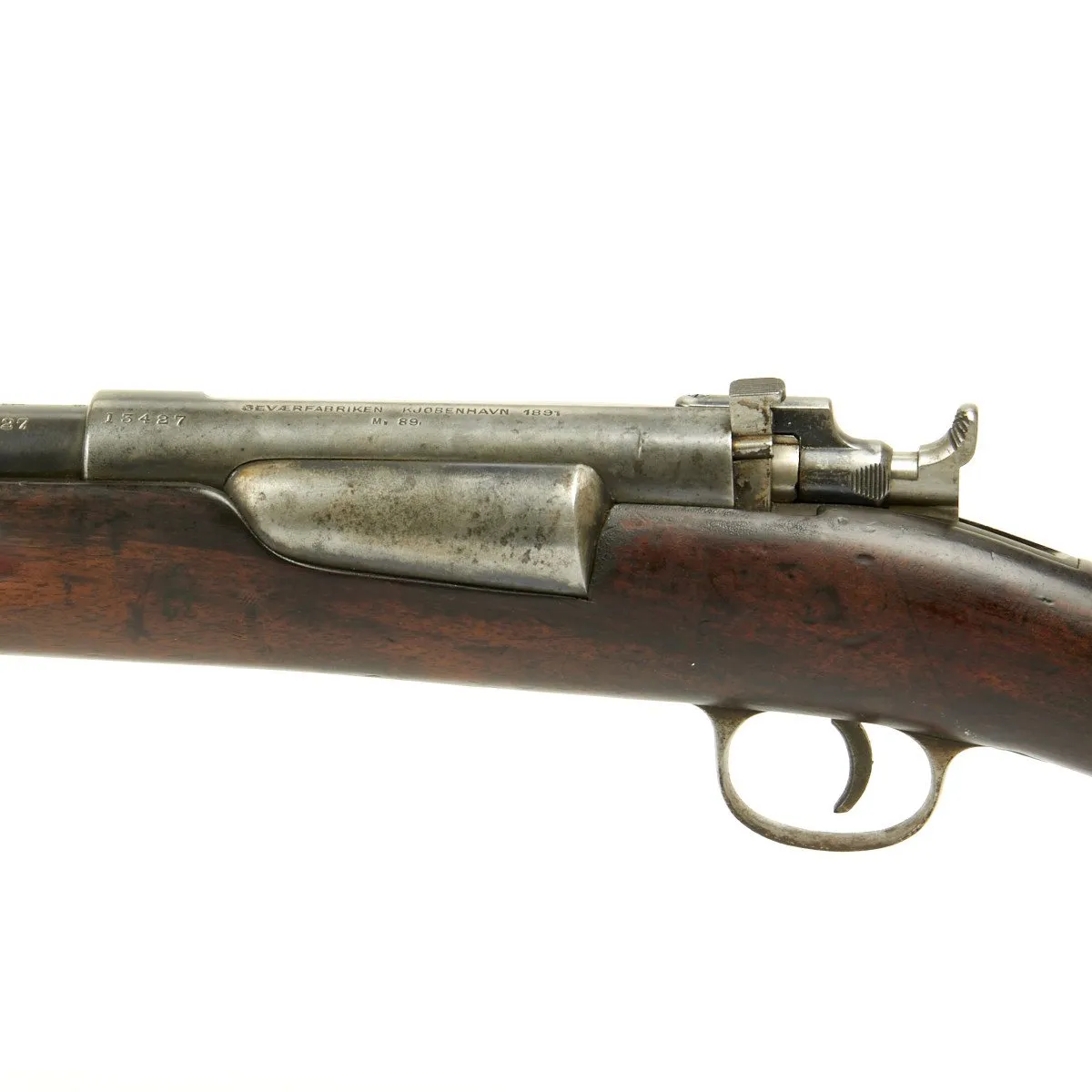 Original Danish Model 1889 Krag Jorgensen Rifle Dated 1891