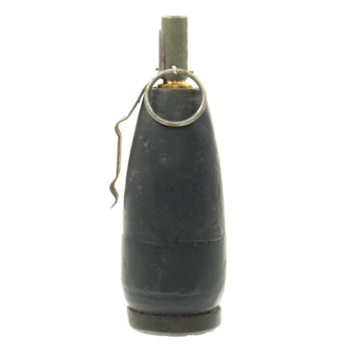 Original Finnish Winter War Russian 50mm Mortar Head Converted Hand Grenade - Inert