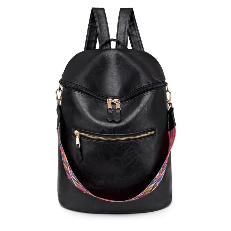 Paziye Retro Fashion Ladies Backpack Bucket Bag