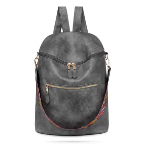 Paziye Retro Fashion Ladies Backpack Bucket Bag