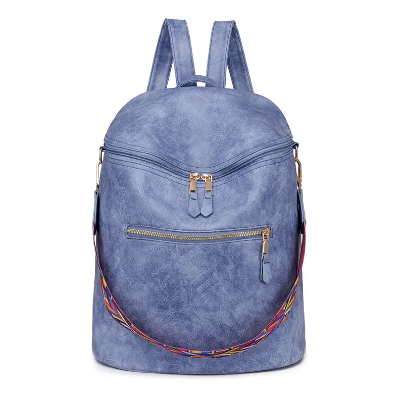 Paziye Retro Fashion Ladies Backpack Bucket Bag