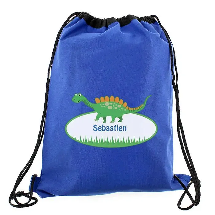 Personalised Dinosaur Kit Bag