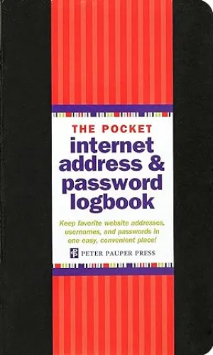 POCKET INTERNET PASSWORD BOOK