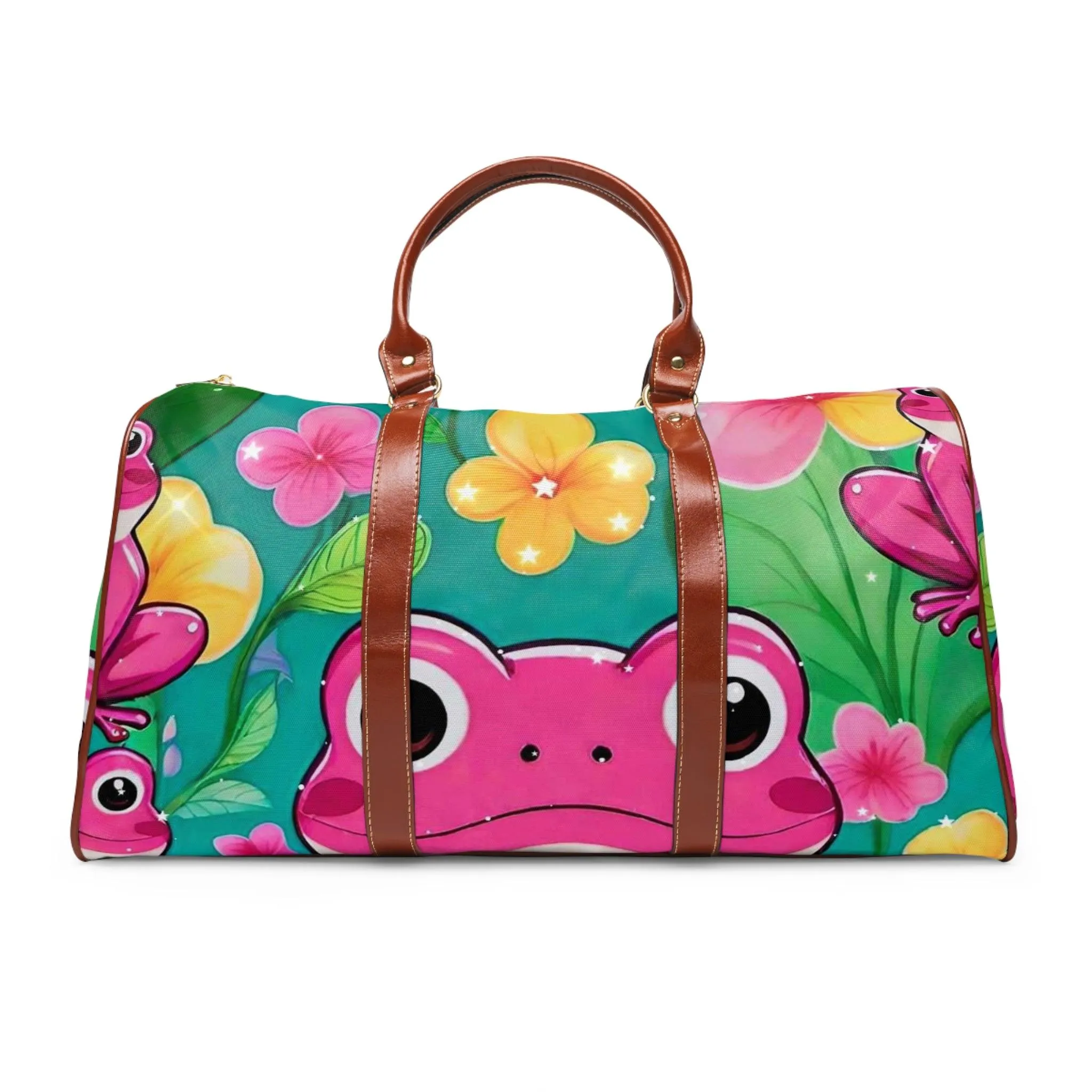 "Pink Frog" Waterproof Travel Bag