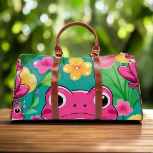 "Pink Frog" Waterproof Travel Bag