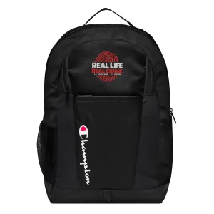 Real Life Real Crime Champion backpack