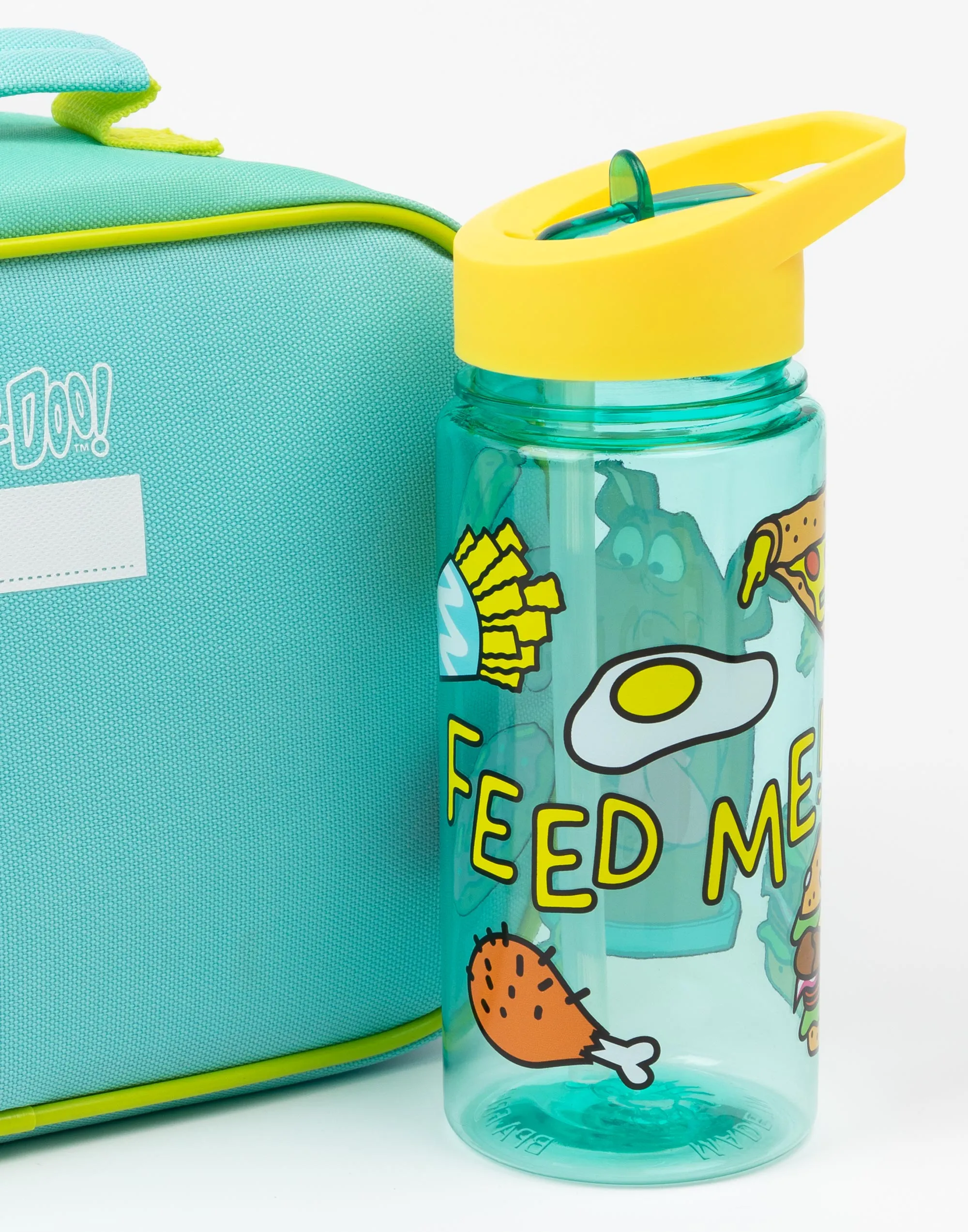 Scooby Doo Unisex Kids Blue Lunch Bag and Bottle Set