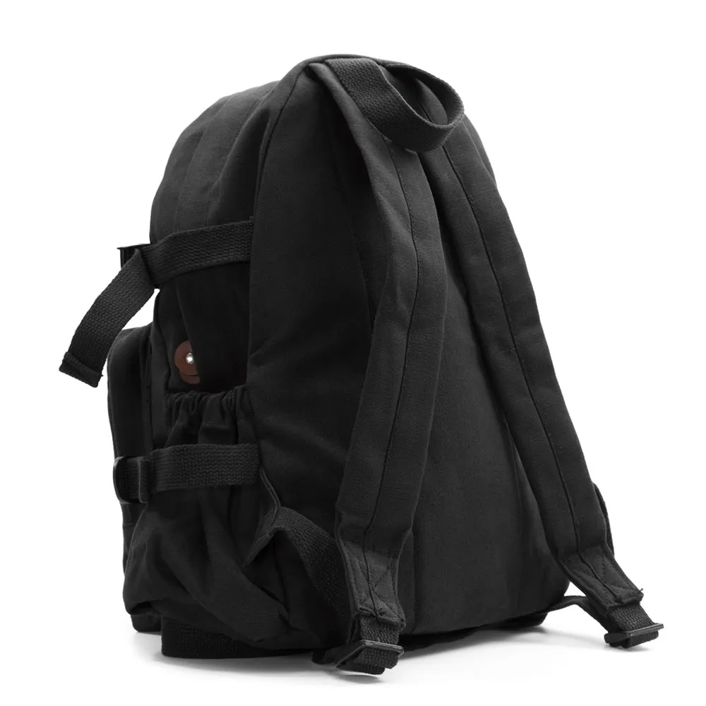 Scribble Skull Heavyweight Canvas Backpack Bag