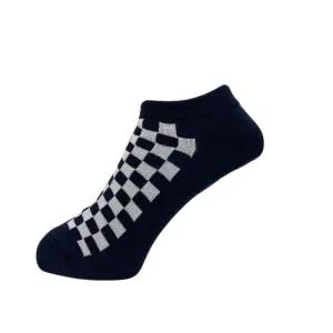 Short Socks -Durable - Checkered-