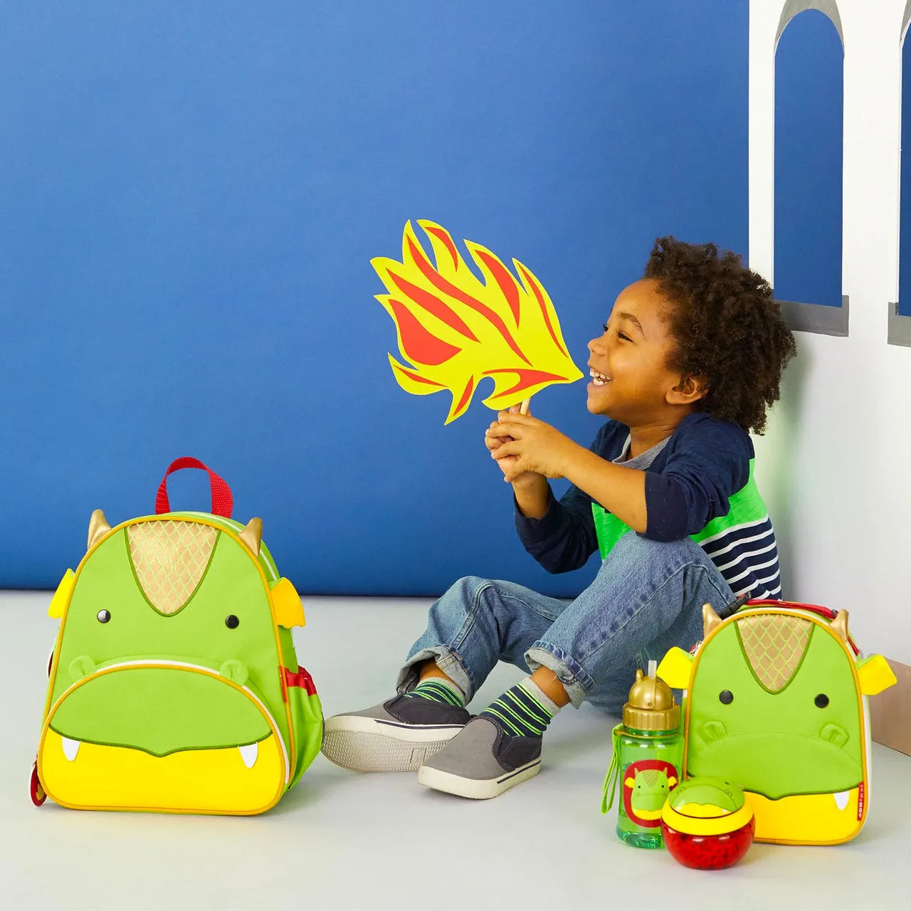 Skip Hop Zoo Backpack Pre-School Bag - Dragon