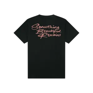 Something Beautiful Remains Black T-Shirt