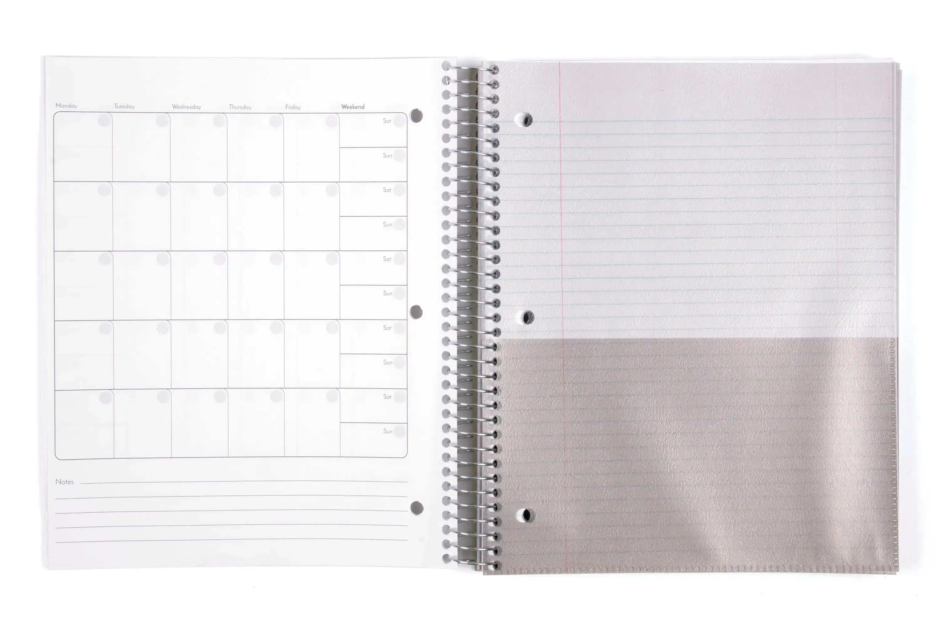 Spiral Durable Notebooks (5 Subject)